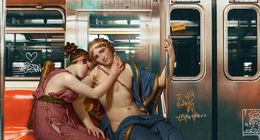 Gemälde, Underground Love, Mayer Azar