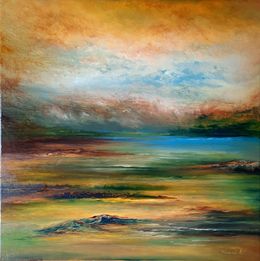 Painting, Saison de souvenirs, Florence V. Henric