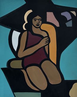Gemälde, Untitled 1, Mariam Okribelashvili
