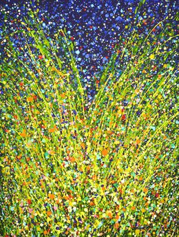 Gemälde, Night Expression 12, Iryna Kastsova