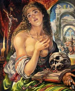 Peinture, Magdalene, Alexander Litvinov