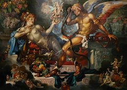 Gemälde, Cupid and Psyche, Alexander Litvinov