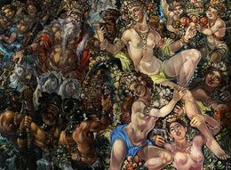 Gemälde, Union of earth and water, Alexander Litvinov