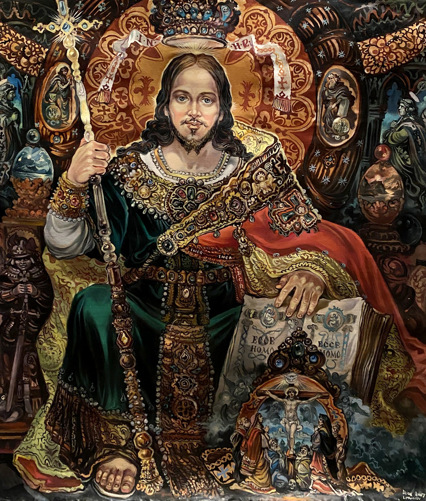 Alexander Litvinov, Christ in Glory Alexander Litvinov, Christ in Glory
