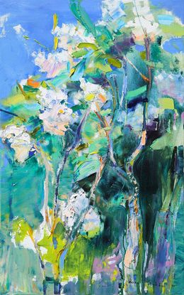 Painting, The tenderness of lilac, Helen Shukina
