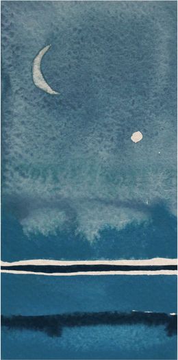 Peinture, Twenty one Moons Until Solstice - N°1, Aurélie Trabaud
