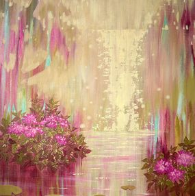 Pintura, Blooming Waterfall, Ekaterina Prisich