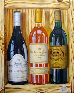 Pintura, 3 grands crus en trompe-l'oeil, Jean-Pierre Walter