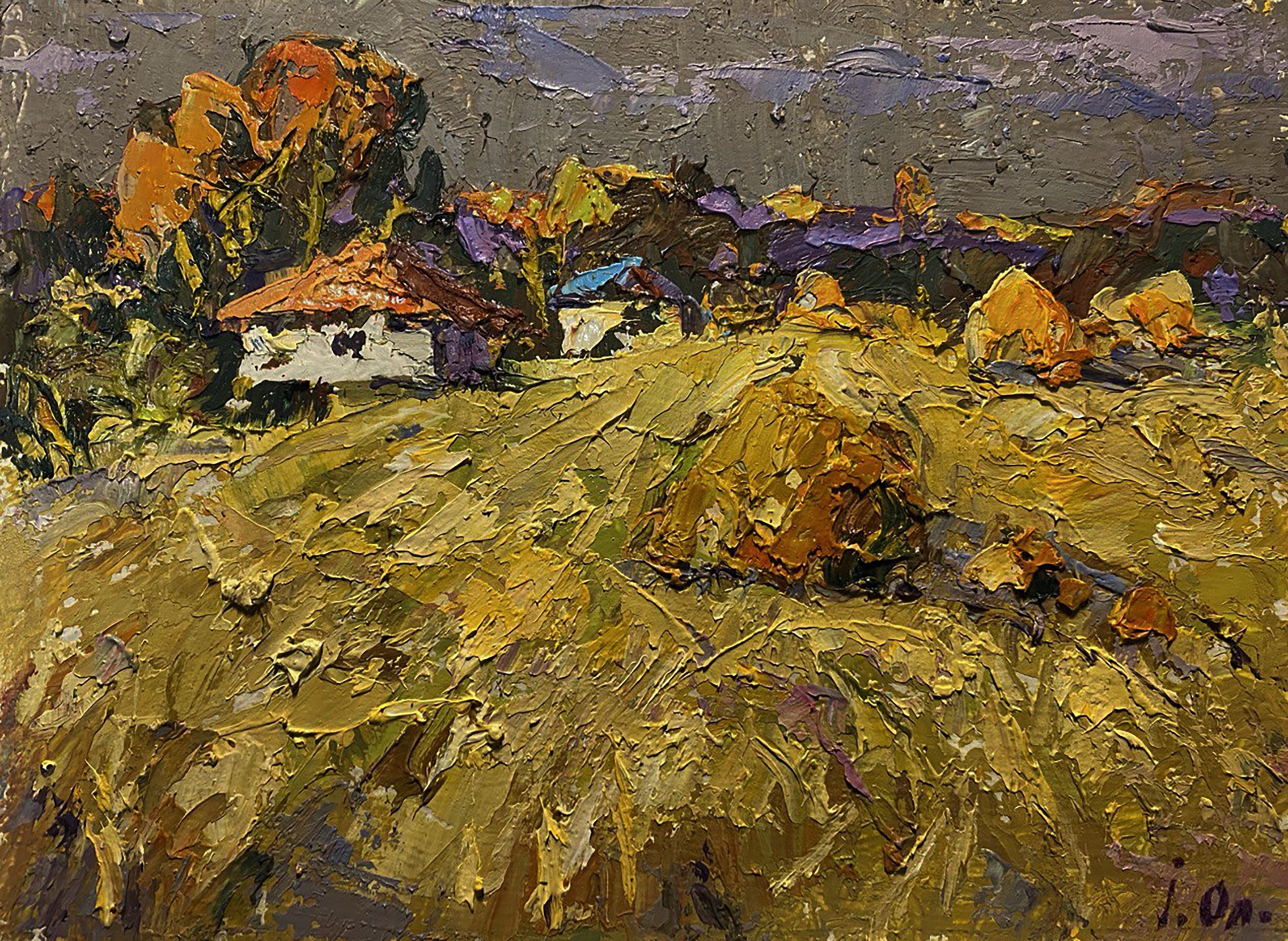 Ivanyuk Oleksiy, Evening and Golden Fields Ivanyuk Oleksiy, Evening and Golden Fields