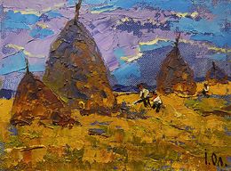 Peinture, In the Summer Fields, Ivanyuk Oleksiy