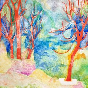 Peinture, The rhythm of life 1- 20240831, Dake Wang Qi