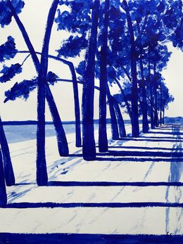 Peinture, La Balade matinale d'Armand, Frédéric Cadiou