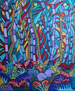 Painting, Jungle, Alain Arnouil