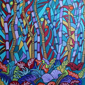 Peinture, Jungle, Alain Arnouil