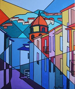 Pintura, Dans les rues de Collioure, Alain Arnouil