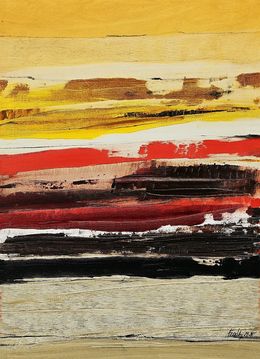 Peinture, Soleil Couchant, Freddy
