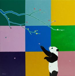 Peinture, Falling Flowers, Jia Yuan Hua
