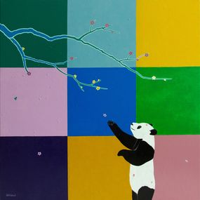 Pintura, Falling Flowers, Jia Yuan Hua