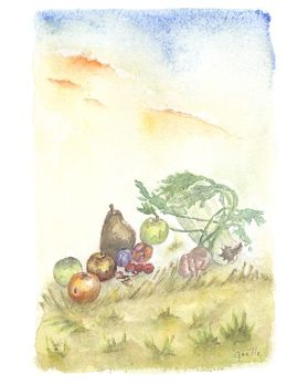 Fine Art Drawings, Récolte tardive, Gaelle Beyaert