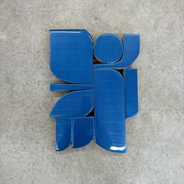 Sculpture, Halo Blue, Scott Troxel