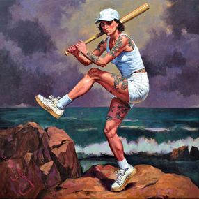 Painting, Sea Gifts (Girl of Summer), Alexander Lufer