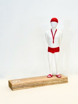 Sculpture, Le maître nageur, Béatrice Pesson-Truelle