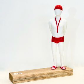 Sculpture, Le maître nageur, Béatrice Pesson-Truelle