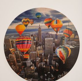Pittura, Air balloons over New York, Shay Kun