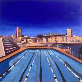 Peinture, La Piscine du CNM, Sébastien Arcouet
