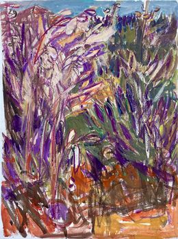 Peinture, Campagne provençale  Réf : CPBD1139, Claude Frégère