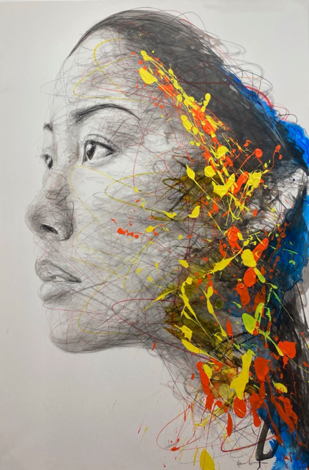 Hom Nguyen, Colorful Woman Hom Nguyen, Colorful Woman