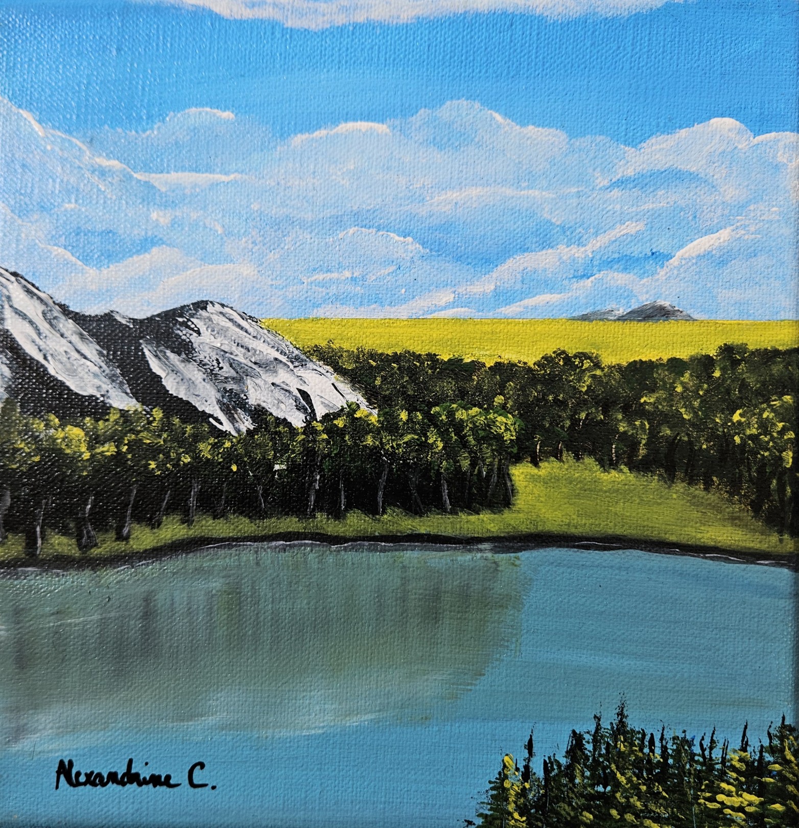 Caroline Alexandrine, Lac Caroline Alexandrine, Lac