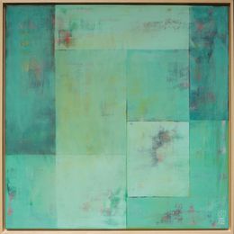Peinture, Turquoise Tiles, Ronald Hunter