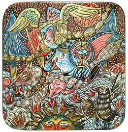 Peinture, Walkyrie, Mina Mond