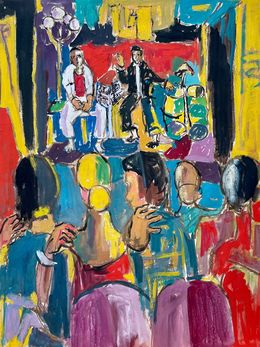 Pittura, Les musiciens 3  Réf : CPBD1144, Claude Frégère