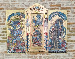 Painting, Esclarmonde et Rixen, Mina Mond