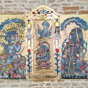 Painting, Esclarmonde et Rixen, Mina Mond