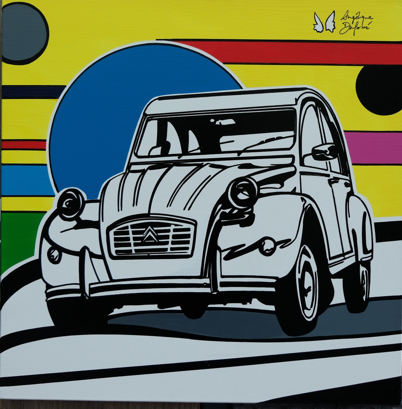 Angélique Dufossé, 2cv pop Angélique Dufossé, 2cv pop