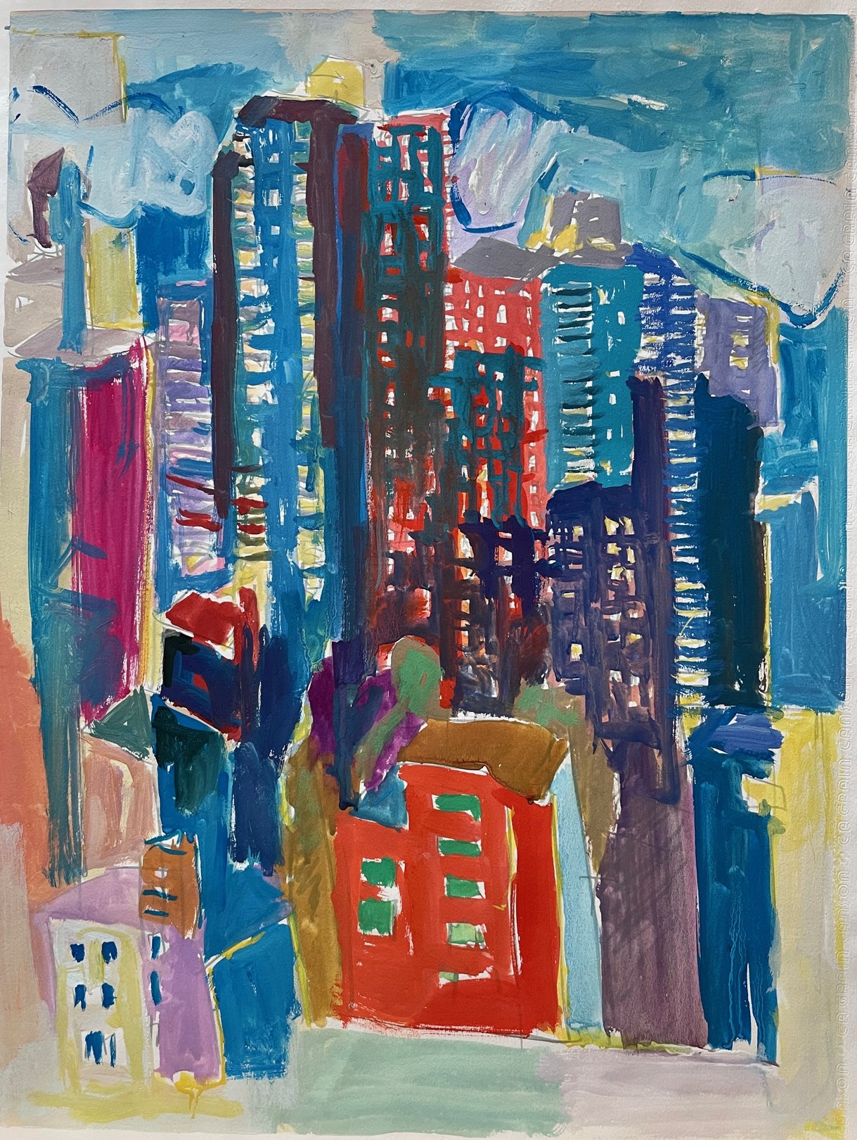 Claude Frégère, New York, Manhattan Réf : CPBD1128 Claude Frégère, New York, Manhattan Réf : CPBD1128