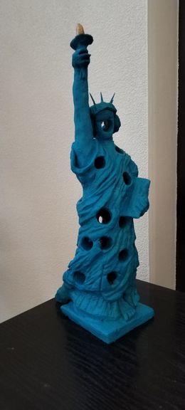 Sculpture, Feu la liberté, Christiane Bernais