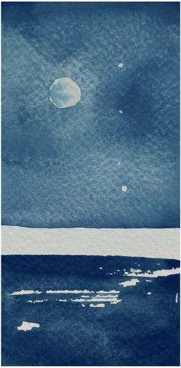 Painting, Twenty one Moons Until Solstice - N°3, Aurélie Trabaud