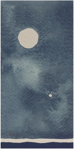 Peinture, Twenty one Moons Until Solstice - N°4, Aurélie Trabaud