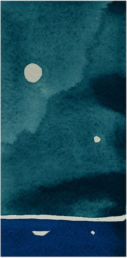Painting, Twenty one Moons Until Solstice - N°5, Aurélie Trabaud