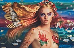 Édition, La femme colorée, Rodney Haker