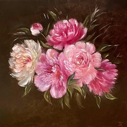 Peinture, Grace of Peonies, Tanja Frost