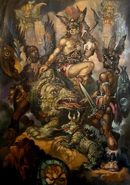 Peinture, Fantasy, Alexander Litvinov