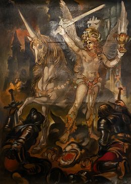 Peinture, Valkyrie, Alexander Litvinov
