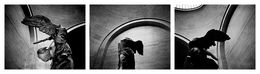 Photography, Musée du Louvre, Paris, triptych of the Nike of Samothrace, Parian marble, Marcello Grassi