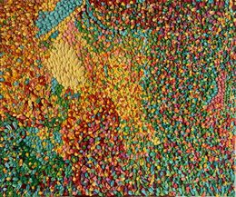 Painting, L'exubérance d’un ange, Hugo Leboeuf