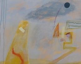 Peinture, Ceniza de eclipse el plenilunio, Yamandú Canosa